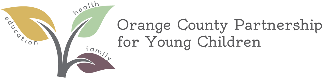 Logo for the Orange County Partnership for Young Children